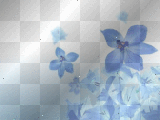 Blue Flower frame